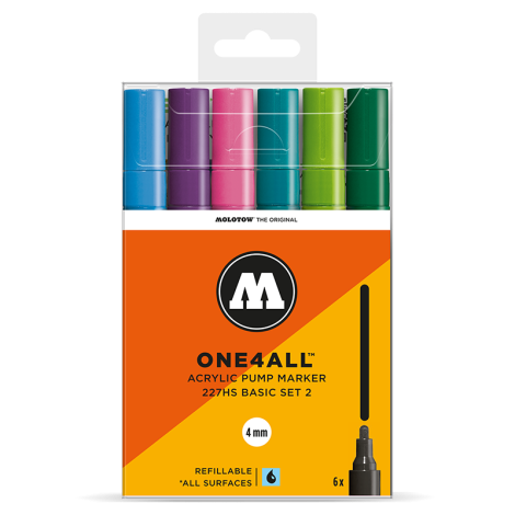 MOLOTOW ONE4ALL 227HS Basic-Set 2